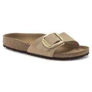 Birkenstocks Arizona Big Buckle Madrid Nubuck Leather Size 38 or 7-7.5